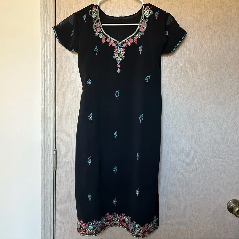 Kurta Top with Matching Dupatta - Ethnic Indian Wear - Size Girls’s 10/12 - Picture 2 of 5